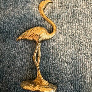 Brons Flamingo Figure 4.5"x2"